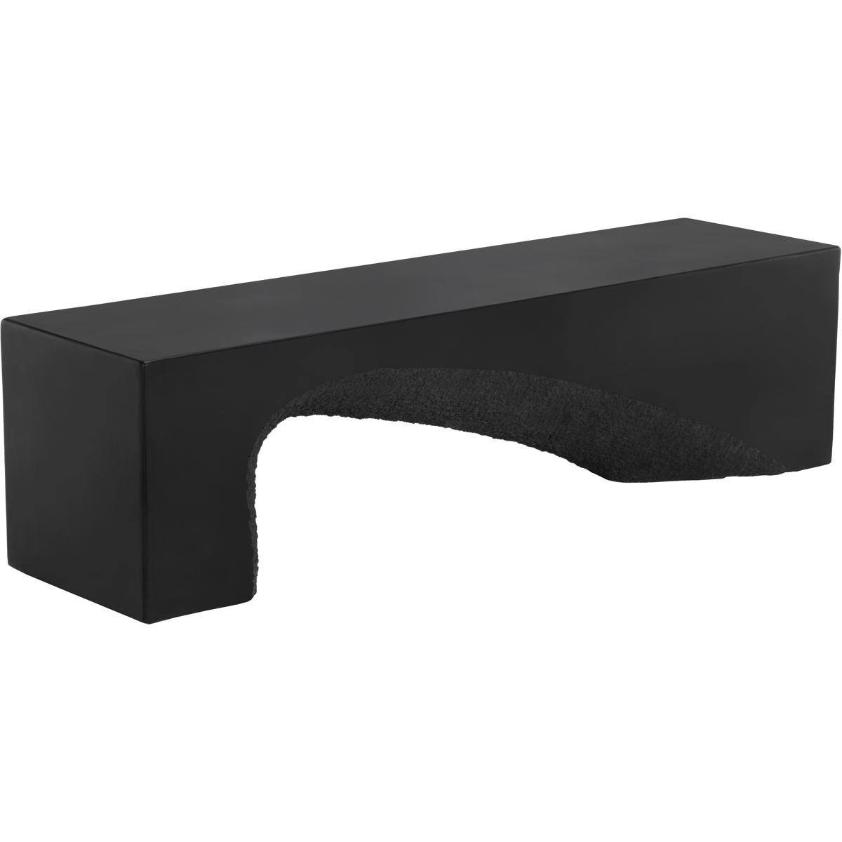 SUNPAN 109280 Soma Black Outdoor Bench
